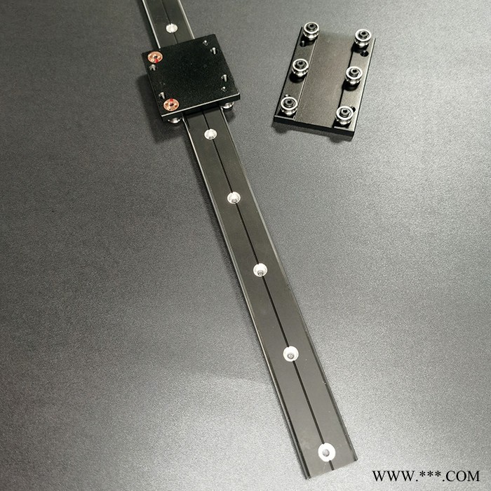 直線導軌 外置雙軸心 WGR 50-100木工機械光軸鋁型材滑軌滾輪滑塊