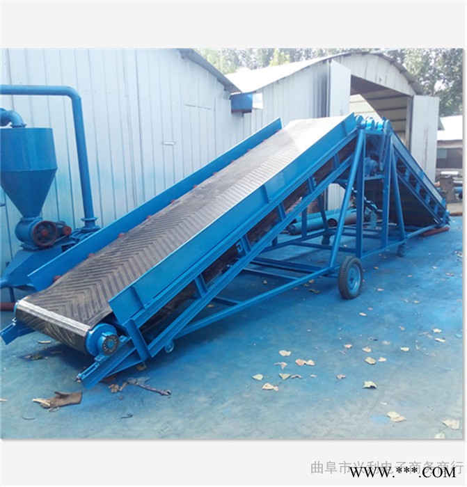雙層皮帶輸送機(jī) 車間鋁型材輸送機(jī) 袋裝物料輸送機(jī) 徐