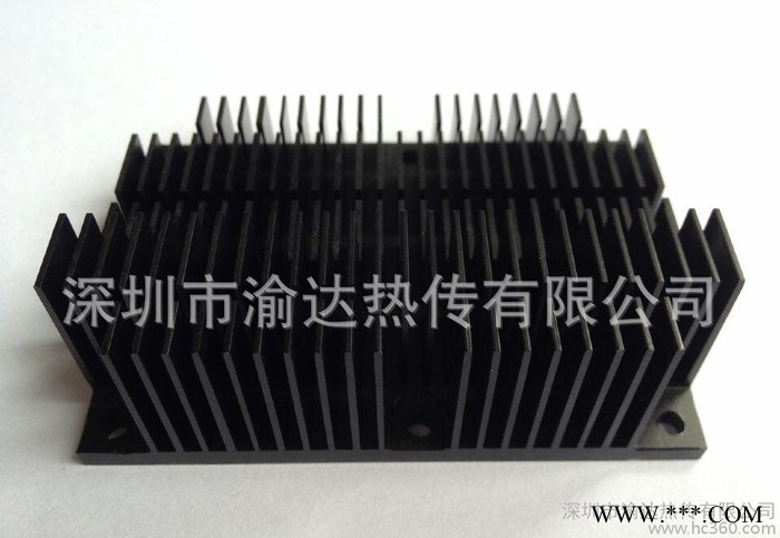 直銷散熱片 高密齒工業擠壓散熱片 固態功放鋁型材散熱器