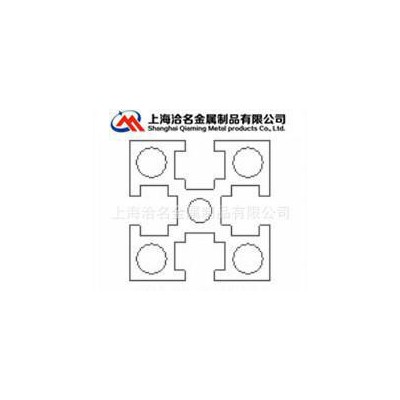 鋁及鋁合金材,生產(chǎn)工業(yè)鋁型材 國(guó)標(biāo)4040W重型鋁型材 4040重型鋁型
