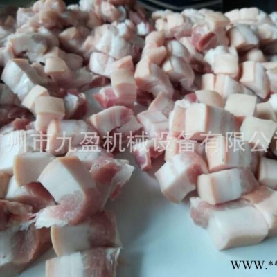 九盈鮮肉全自動分切機臘肉開條設備新鮮肉類切丁機械