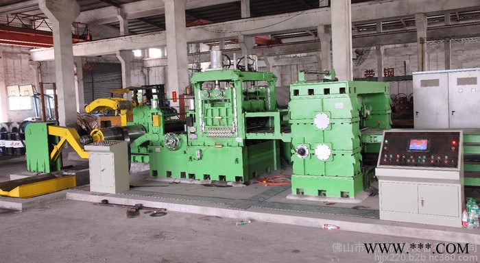 泓佳機(jī)械 850飛剪校平線、冷軋不銹鋼整平飛剪機(jī)