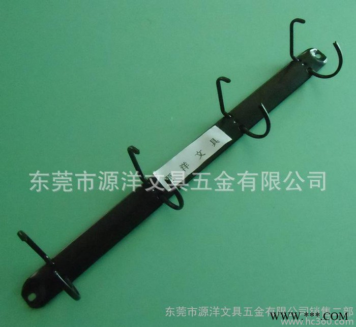 大量生產(chǎn)　電泳黑色4孔夾　PD292-4-25/20 四孔夾 文具夾環(huán)保質(zhì)量