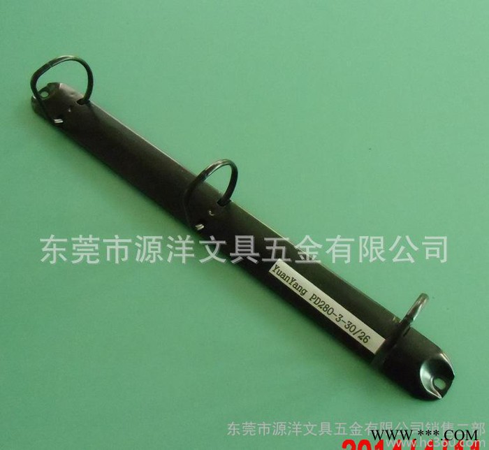 廣東源產(chǎn)地高品質(zhì)文具夾子｜五金廠直銷 PD280-3-30/26 電泳黑