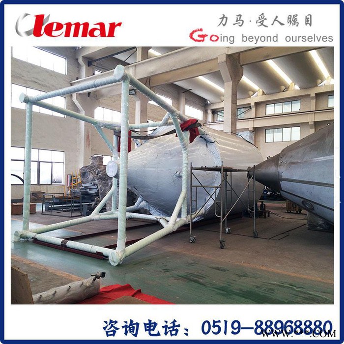常州力馬-精密陶瓷離心式噴霧干燥線、LPG-750陶瓷粉噴干塔、氧化鋁噴霧塔式干燥機