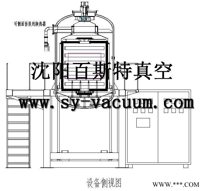 VGQ 系列單室臥式高壓氣淬真空爐 真空熱處理 工業真空爐 可根據用戶需求定制