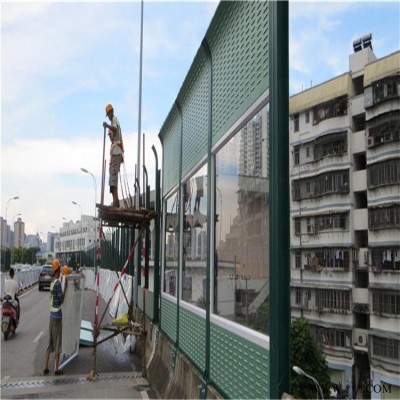 潤光聲屏障交通噪聲隔音屏障 聲屏障 鐵路工廠小區(qū)隔音降噪聲屏障 安全防護 鍍鋅板鋁板聲屏障