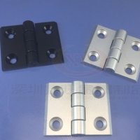 4040鋁質金屬合頁 4040鉸鏈4040工業鋁型材專用合頁63*50